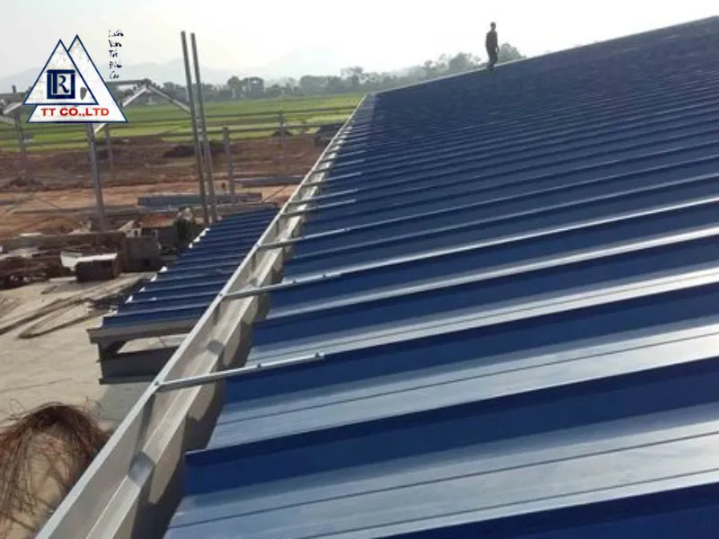 Thiết kế chi tiết của máng xối inox