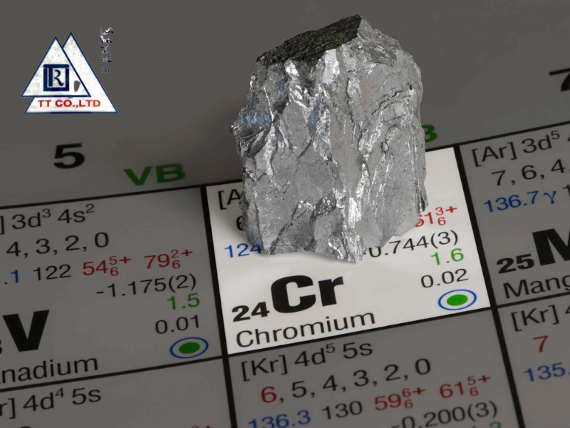 Crom là thành phần chính trong inox 304