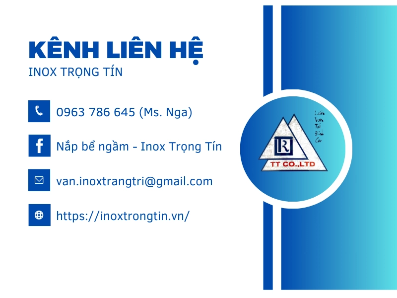 Kênh và thông tin liên hệ chính thức của Inox Trọng Tín