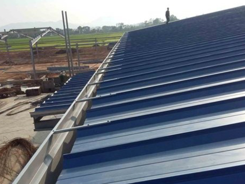 Thiết kế chi tiết của máng xối inox