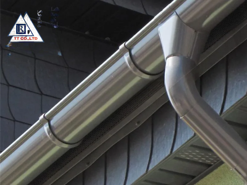 Tổng hợp các loại chi phí thi công máng xối inox