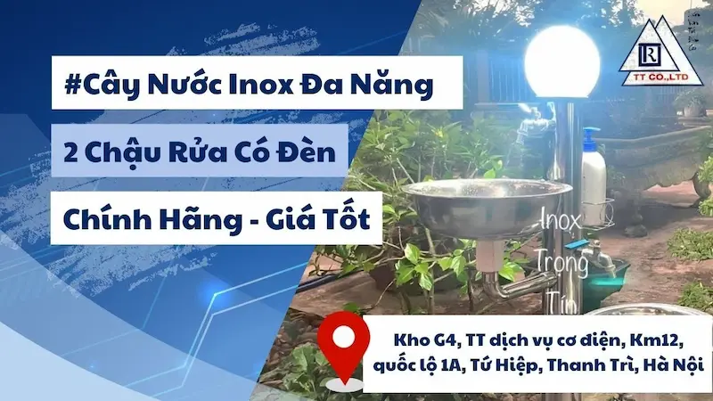 Đơn vị gia công cây nước inox đa năng uy tín - Inox Trọng Tín