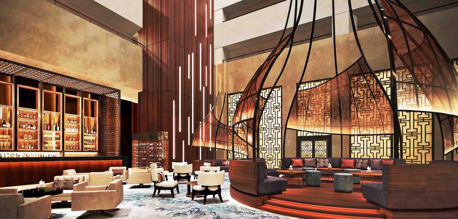 Nội ngoại thất inox tại Khách sạn Intercontinental Hà Nội Landmark 72